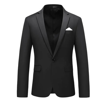Bright Green Men's Blazer, Polyester Slim Fit Jacket