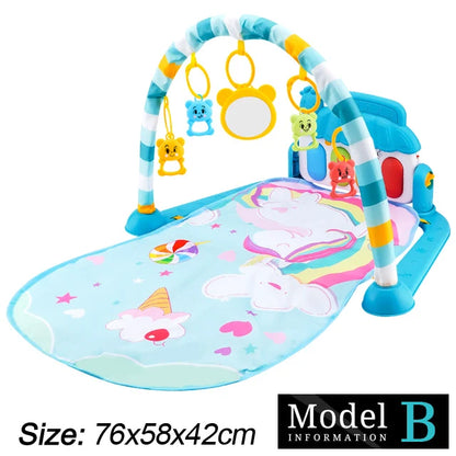 Baby Fitness Stand Music Play Gym Activity Toy