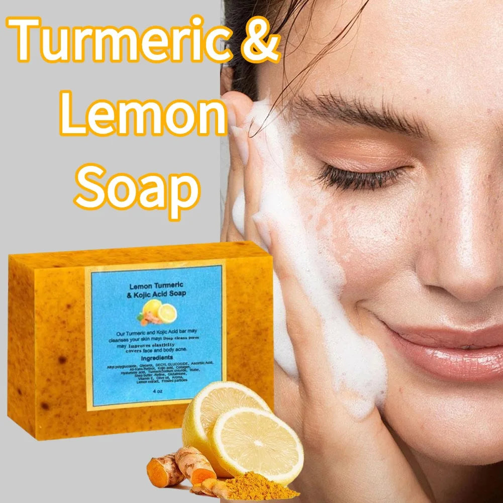 Turmeric & Lemon Whitening Soap