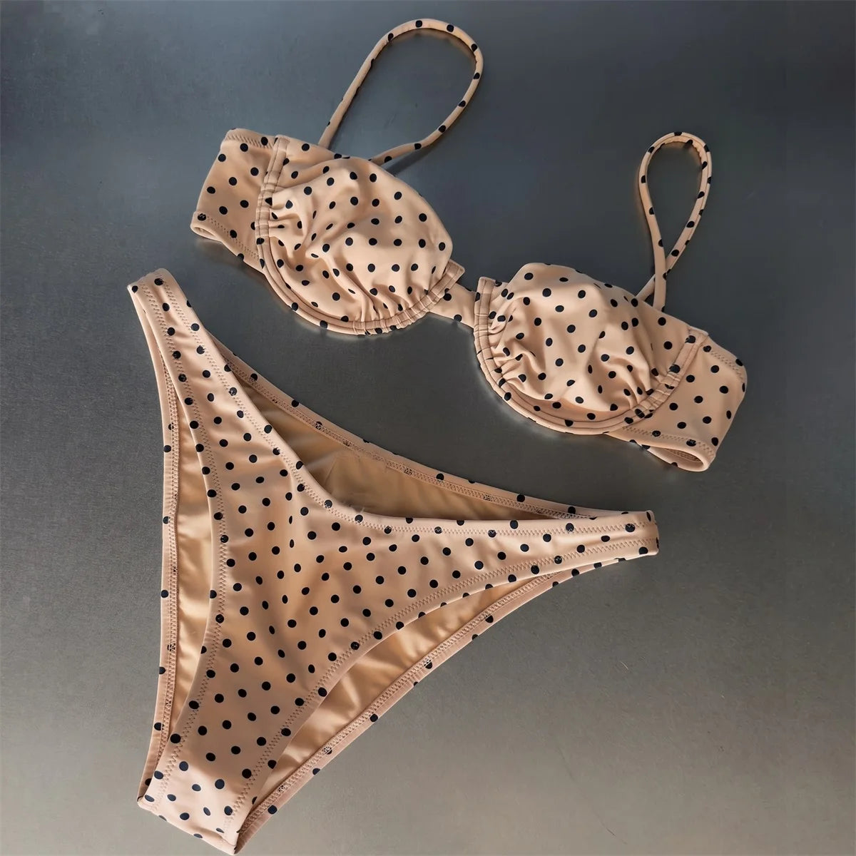 Dot Micro Bikini Women Swimwear Push Up Bathing Suit