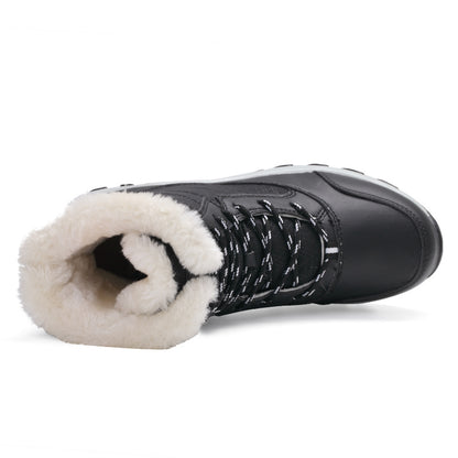 Women’s Waterproof Ankle Snow Boots with Fur Lining