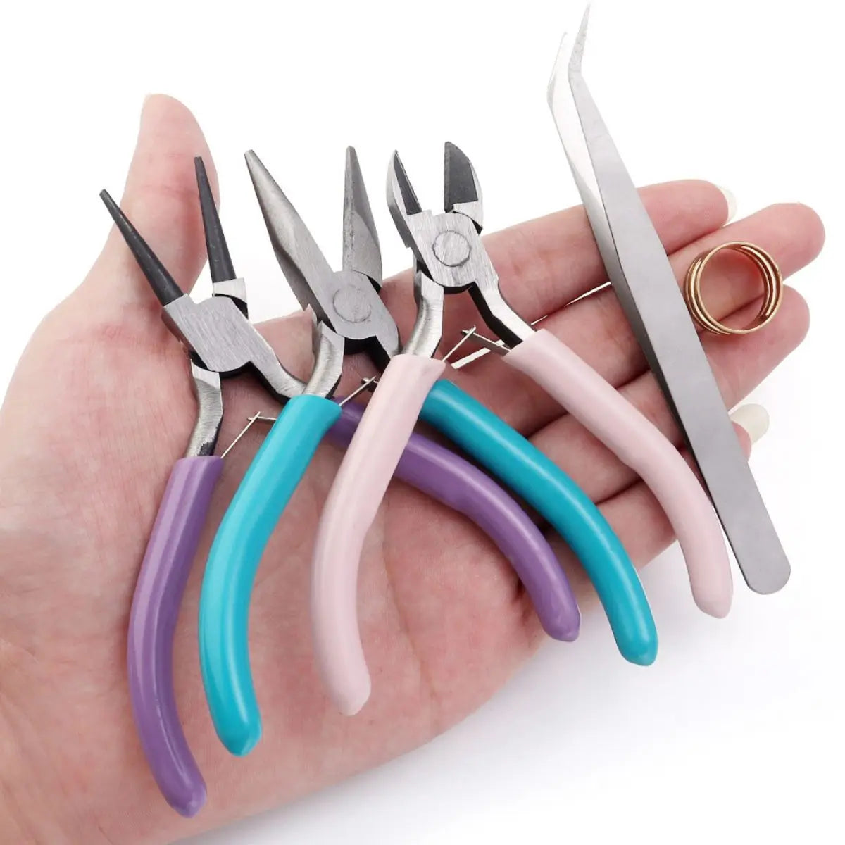 Portable Metal Pliers Tool Set for Jewelry Making