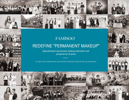 FAMISOO 5ML Permanent Makeup Pigment for Lips and Eyebrows