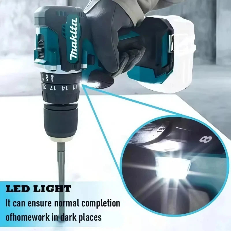 Makita DDF487 10mm Brushless 18V Impact Drill