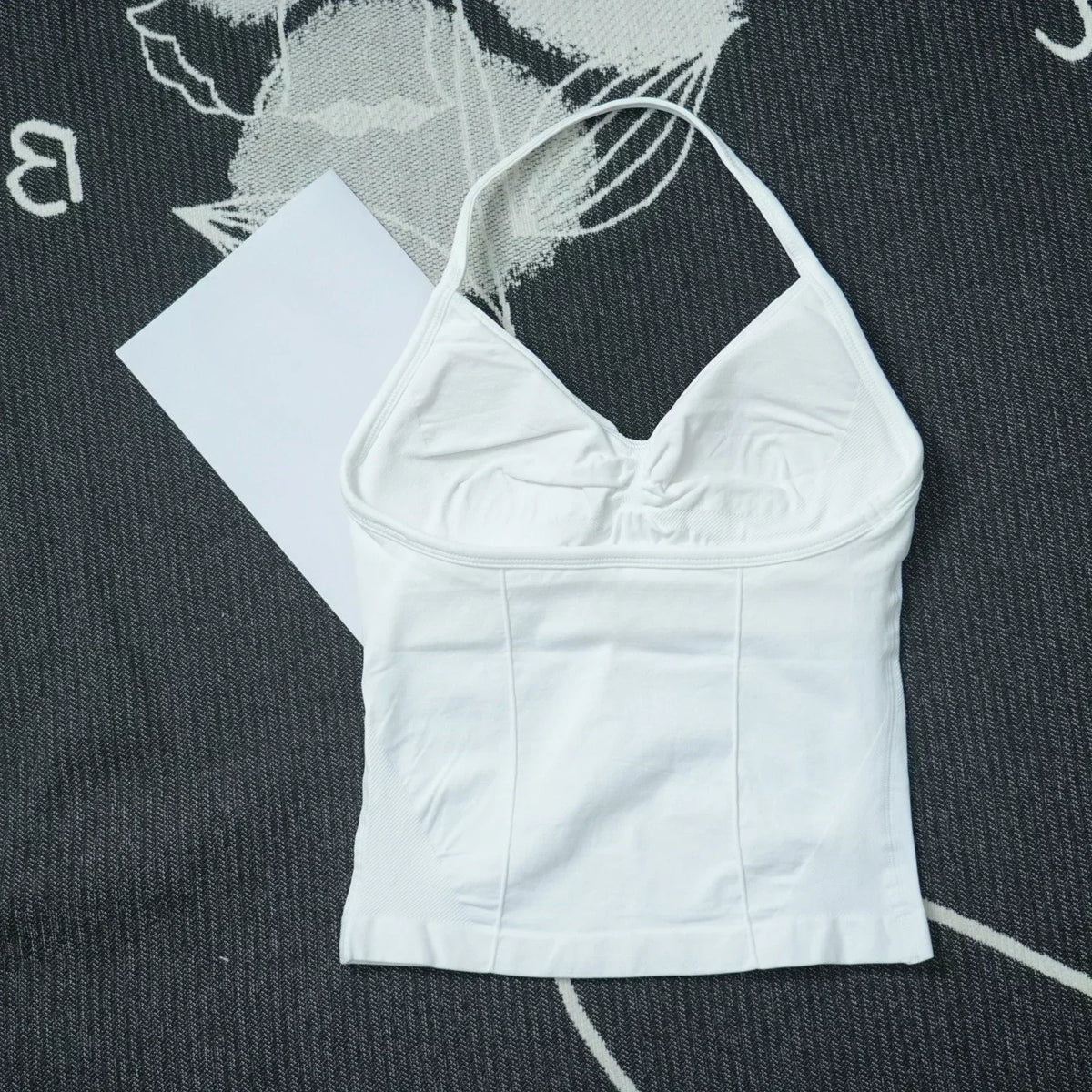 Seamless Lace-Up Bra and Shorts Yoga Set for Women