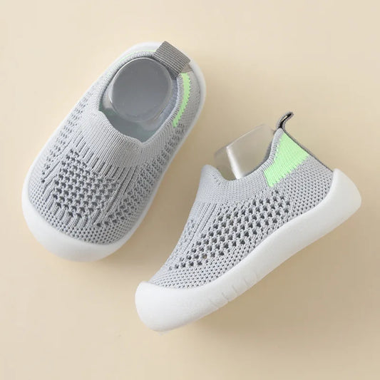 Breathable Mesh Knit Baby Sneakers for Toddlers