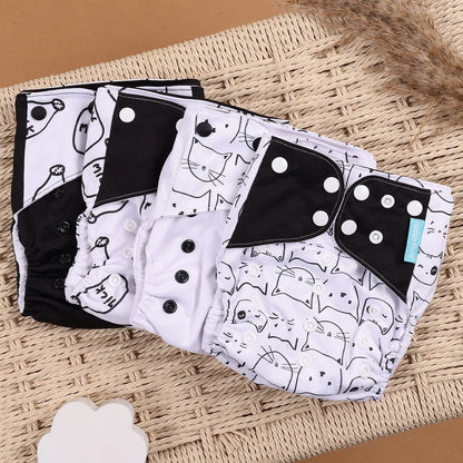 Happyflute Eco-Friendly Cloth Diaper Set for Babies