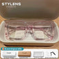 Trendy Square Large Frame Reading Glasses for Women