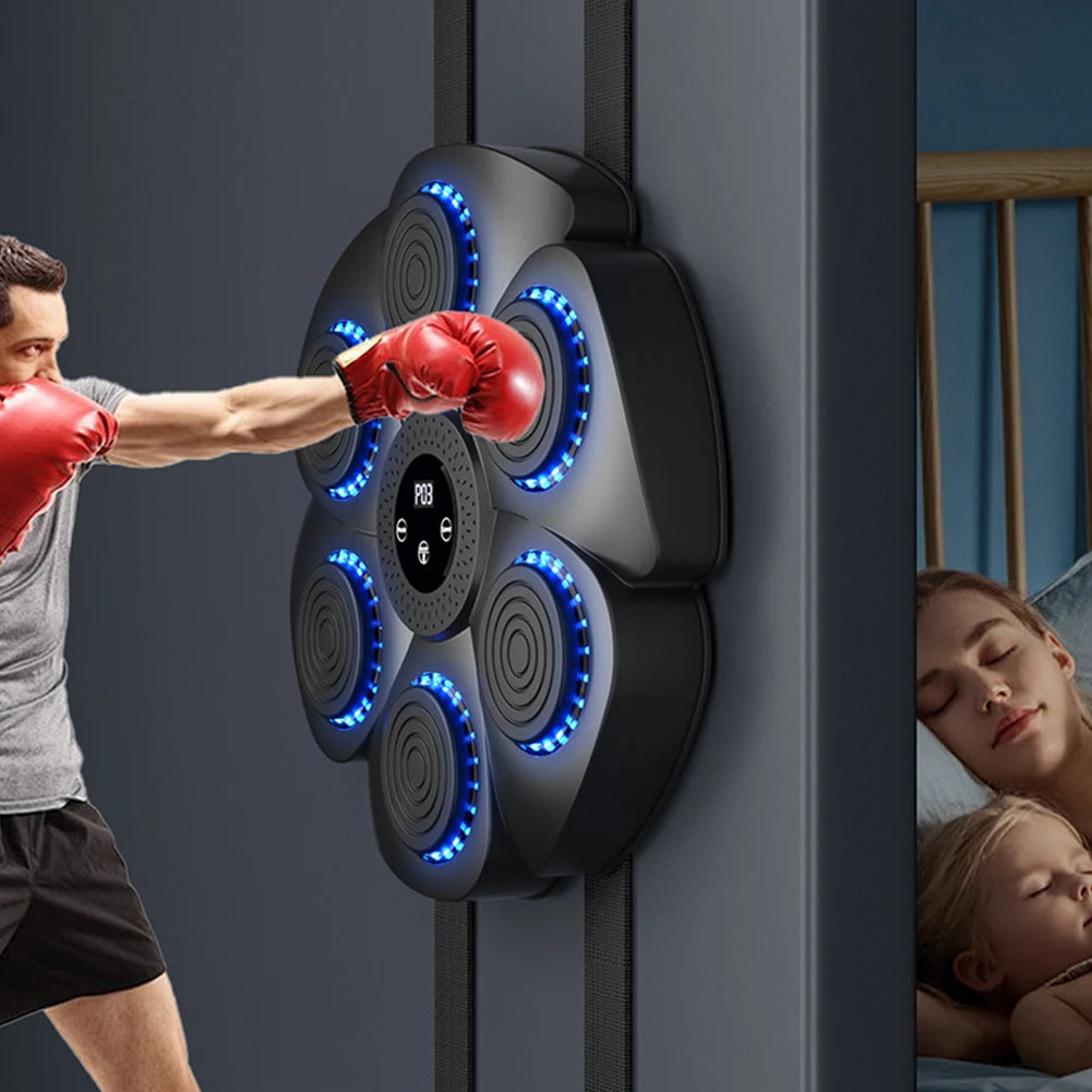 Smart Music Boxing Machine for Home Fitness Training