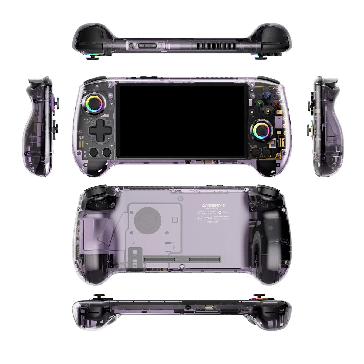 ANBERNIC RG557 Retro Handheld Game Console 5.48 Inch AMOLED