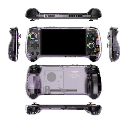 ANBERNIC RG557 Retro Handheld Game Console 5.48 Inch AMOLED