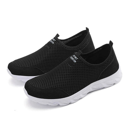 Lightweight Breathable Slip-On Men Casual Shoes Size 39-47