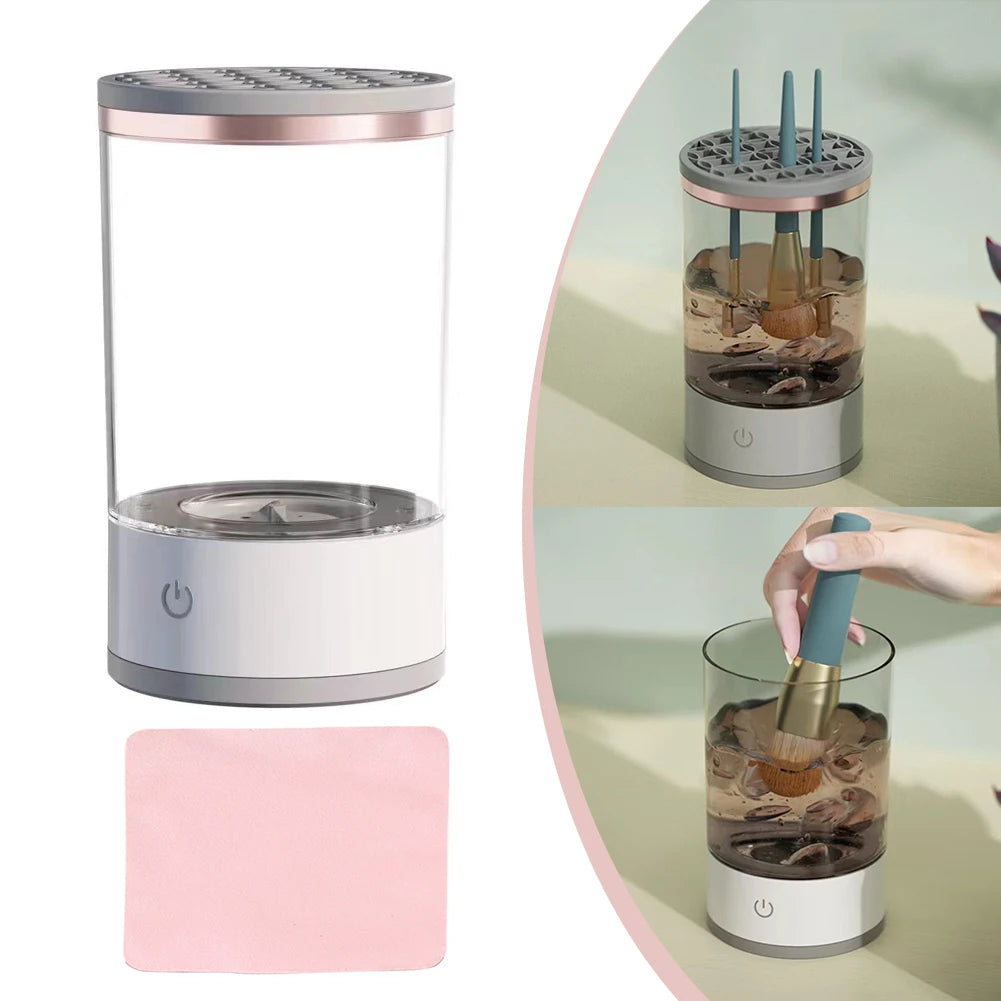 USB Powered Electric Makeup Brush Cleaner Machine