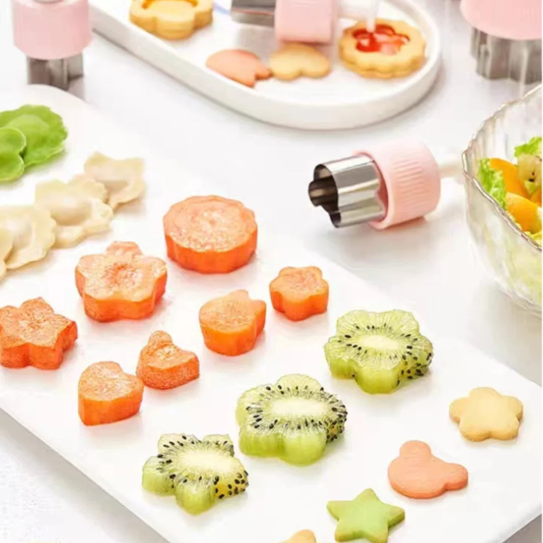 8PCS Stainless Steel Butterfly Cookie Cutter Set
