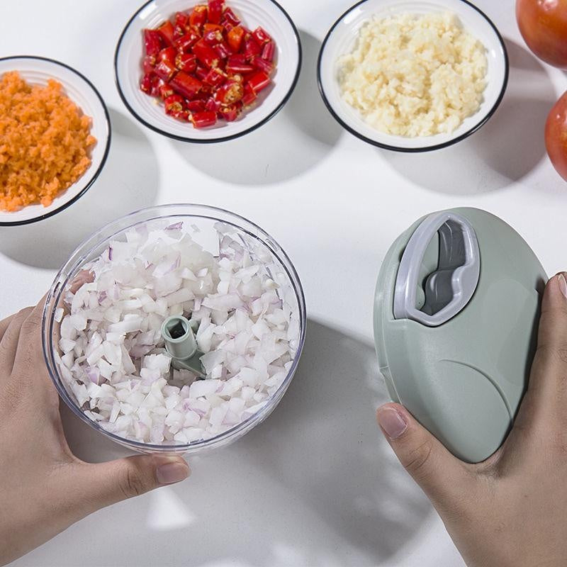 Manual Meat Mincer Garlic Chopper 500/900ML