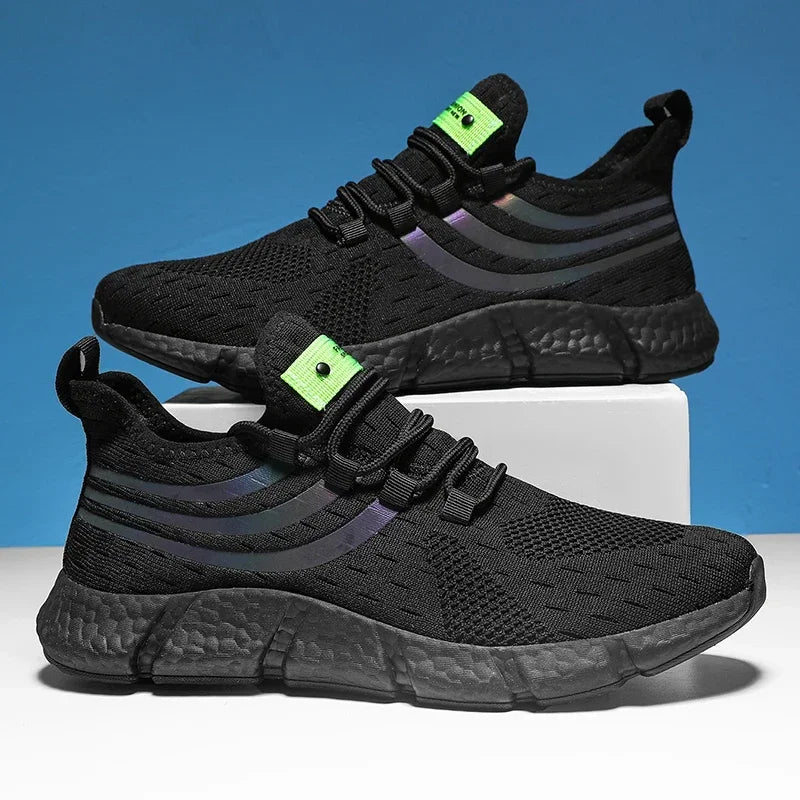 Men's Breathable Platform Running Sneakers