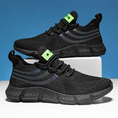 Men's Breathable Platform Running Sneakers