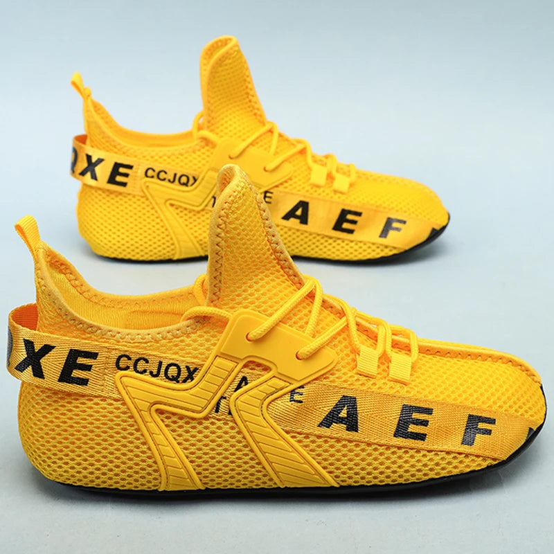 Breathable Mesh Summer Sports Sneakers for Men