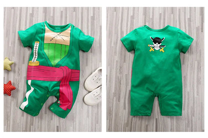 Cotton Anime Role Play Baby Jumpsuit for Summer