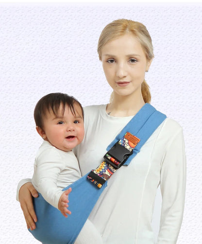 Soft Cotton Baby Carrier Sling with Anti-Slip Design