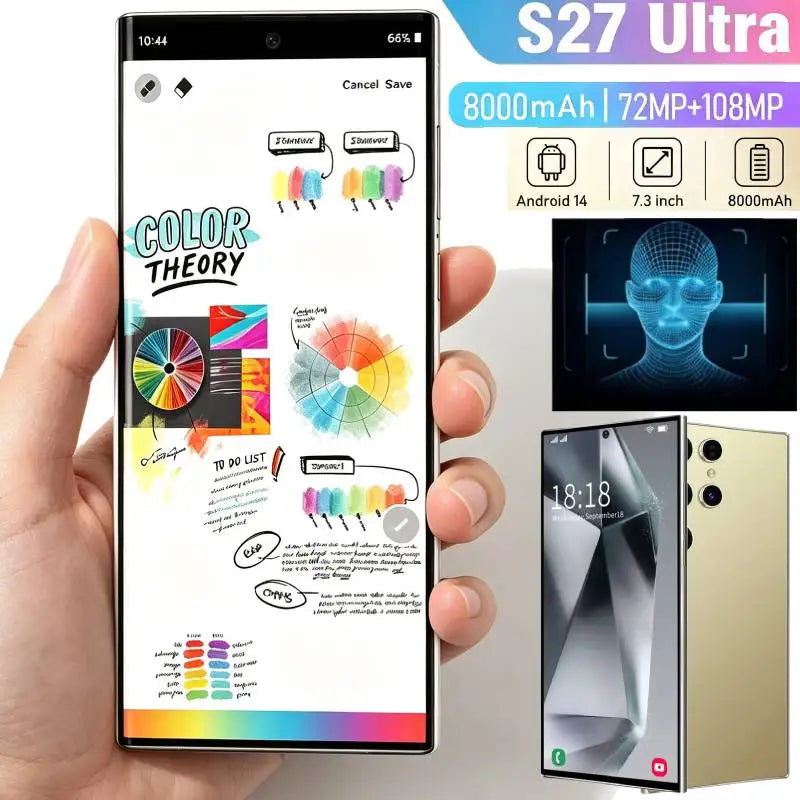 S27 Ultrar Intelligent 4G 5G Dual Card System 8000mAh Battery
