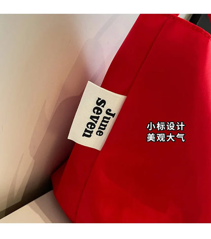 Large Capacity Nylon Tote Shoulder Bag for Women