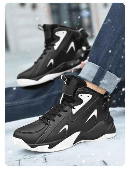 Men's Breathable Casual Sneakers with Lace-Up Closure