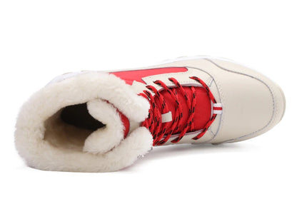 Women’s Waterproof Ankle Snow Boots with Fur Lining