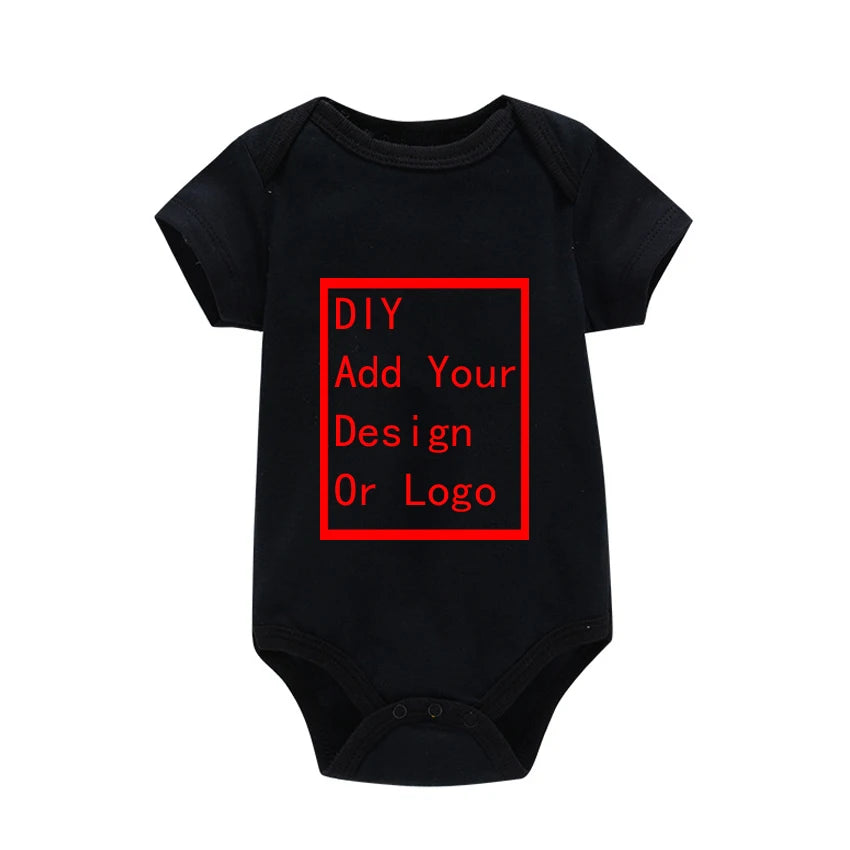 Newborn Baby White Cotton Short Sleeve Romper