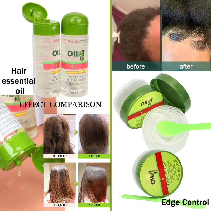 12Pcs Wig Installation Kit with Hair Mousse and Glue