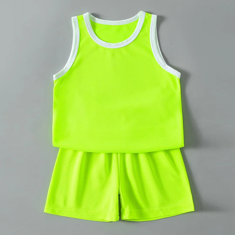 Children's Quick-Drying Sports Suit Casual Mixed Color Set