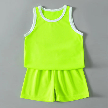 Children's Quick-Drying Sports Suit Casual Mixed Color Set