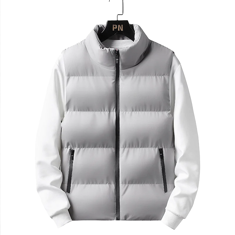 Men's Thick Windproof Sleeveless Vest Jacket
