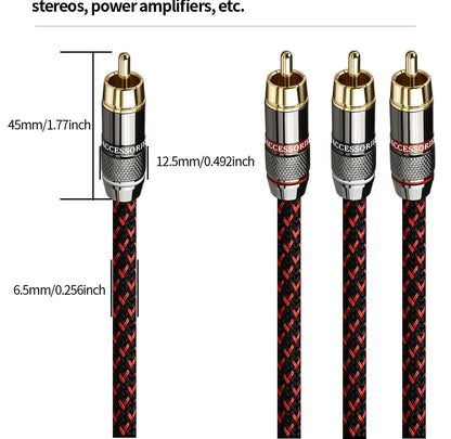 Hi-Fi Stereo RCA Audio Cable