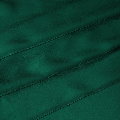 Elegant Silk Satin Sleeveless Long Dress for Women