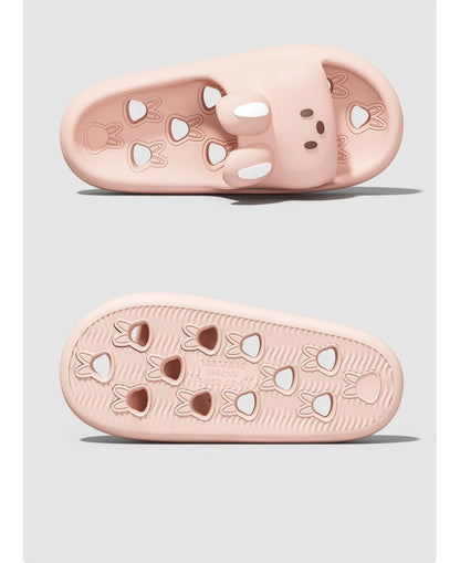 Cartoon Women Non-Slip EVA Bathroom Slippers
