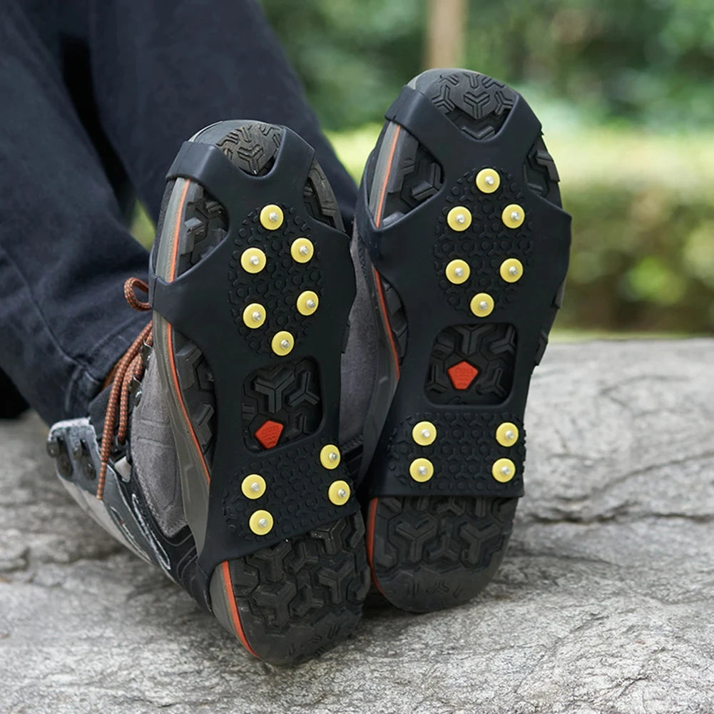 10 Teeth Non-Slip Climbing Cleats for Hiking