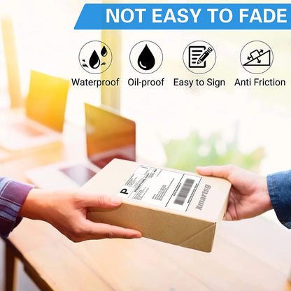 4x6 Inch Thermal Printer Paper White Labels for Shipping