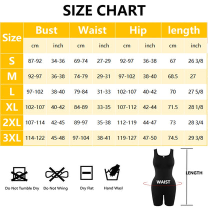 Wide Strap Bodysuit Shapewear for Women in Black/Nude