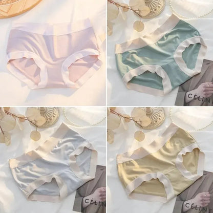 Women's Modal Seamless Briefs Underwear 4Pcs Set M-XL