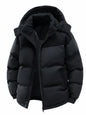 Men's Hooded Cotton Jacket, Windproof and Warm