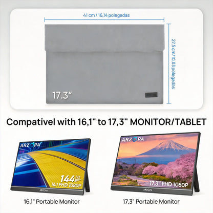Nylon Storage Bag for 14 to 17.3 Inch Laptop
