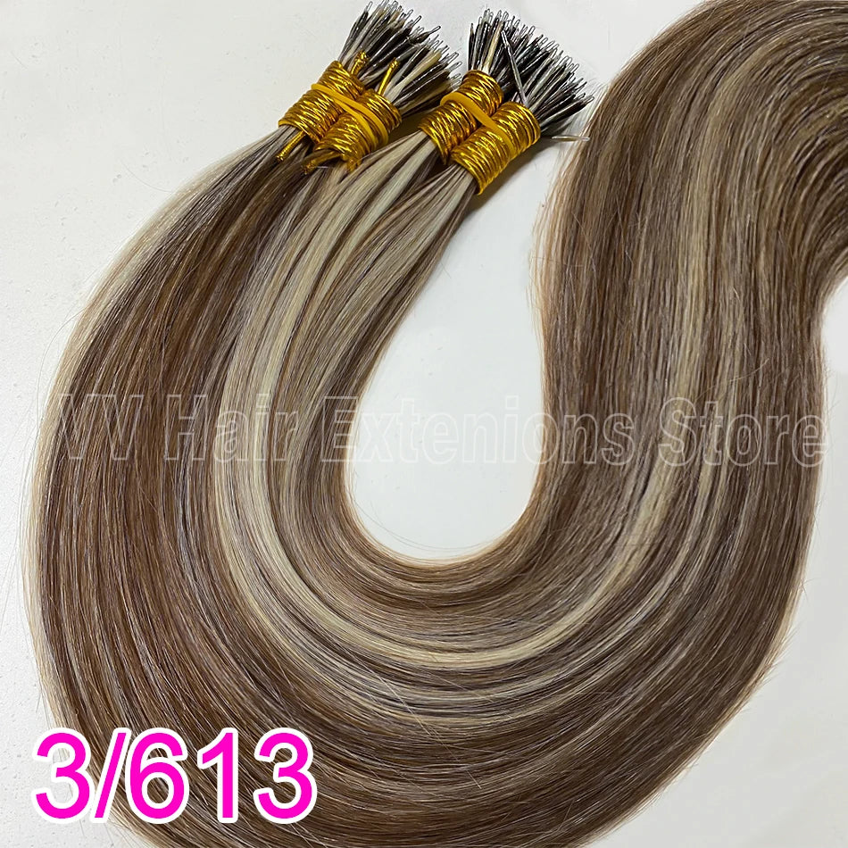 Micro Ring Ombre Human Hair Extensions 18-30 Inches