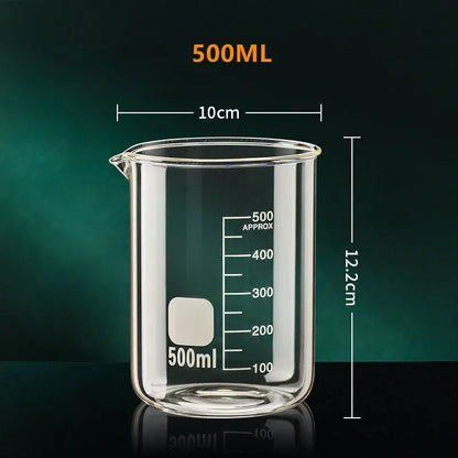 Glass Measuring Cup With Handle Heat-resistant 50-1000ml