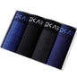 4pcs Cotton Boxer Shorts for Men Soft Underwear Set