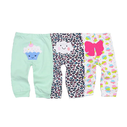 Cartoon Cotton Baby Pants for Boys and Girls