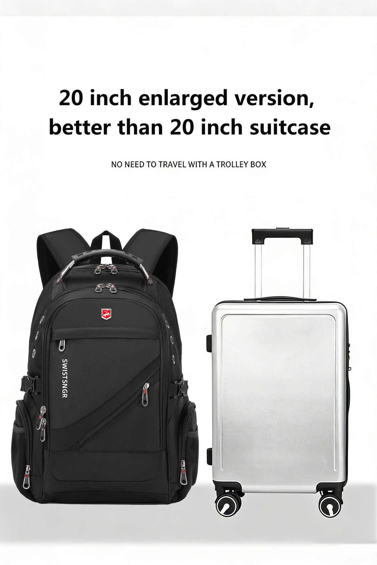 Waterproof Oxford Laptop Backpack for Travel and School