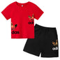 Kids Casual O-neck T-shirt and Pants Set