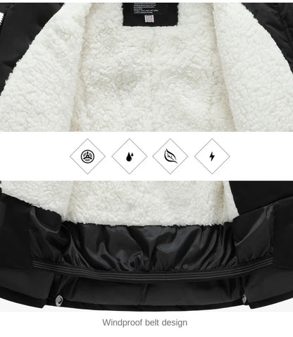 Winter Skiing Suit for Boys and Girls, Waterproof Polyester