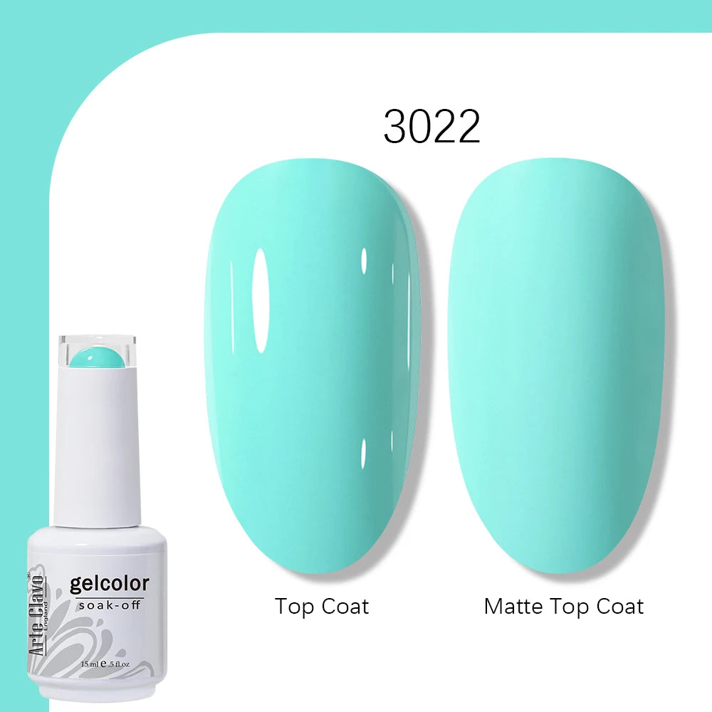 Arte Clavo 15ml UV Gel Nail Polish Summer Colors